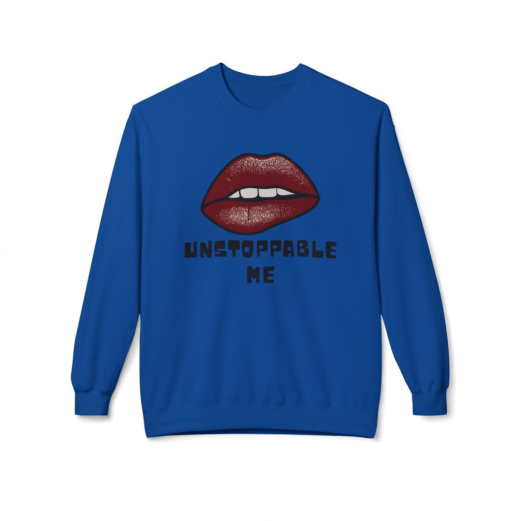 Unstoppable Me Sweatshirt — Bold Lip Graphic Crewneck