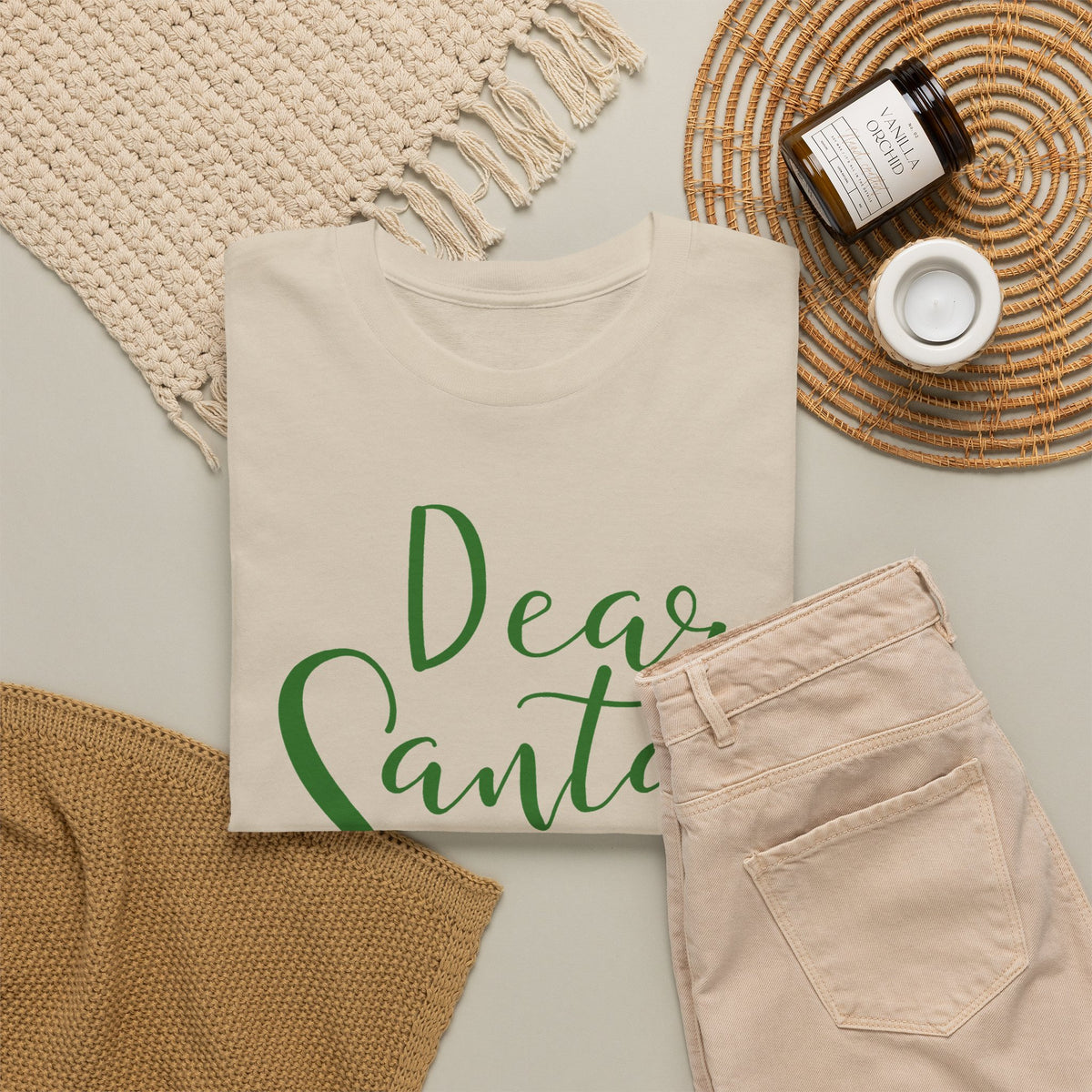 Dear Santa The Family Group Chat Lied Christmas Tee