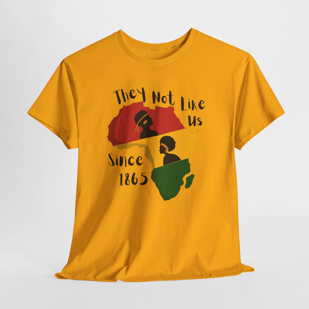 Juneteenth Africa T-Shirt — 'They Not Like Black' Black Culture Tee
