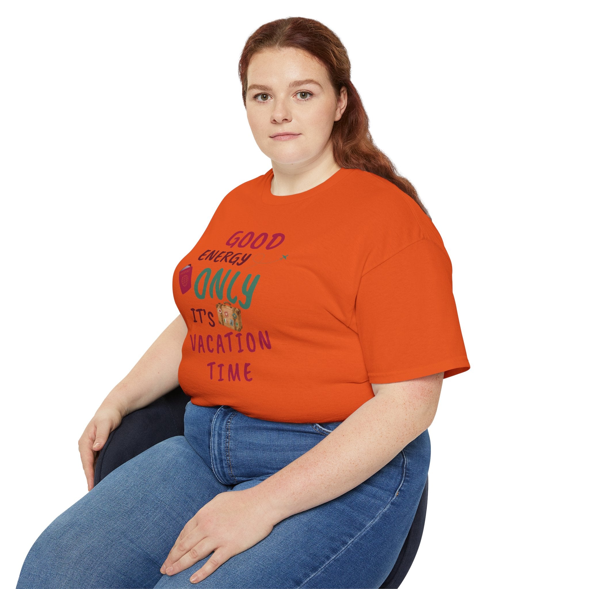 Good Energy Only – Vacation Time T-Shirt