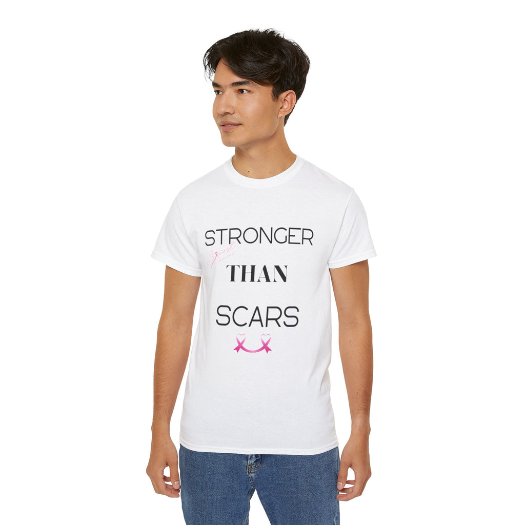 Stronger Than Scars Tee — Inspirational Recovery T‑Shirt