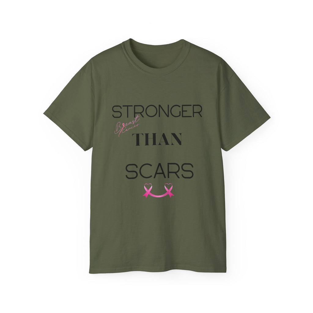 Stronger Than Scars Tee — Inspirational Recovery T‑Shirt