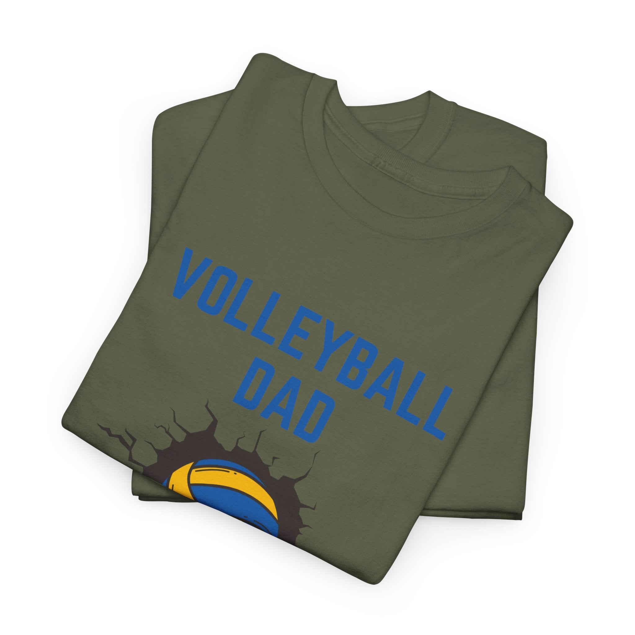 Volleyball Dad T-Shirt — Dad Gift, Volleyball Player Support Tee