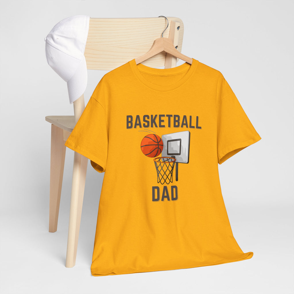 Basketball Dad T-Shirt — Dad Gift, Basketball Coach & Game Day Tee