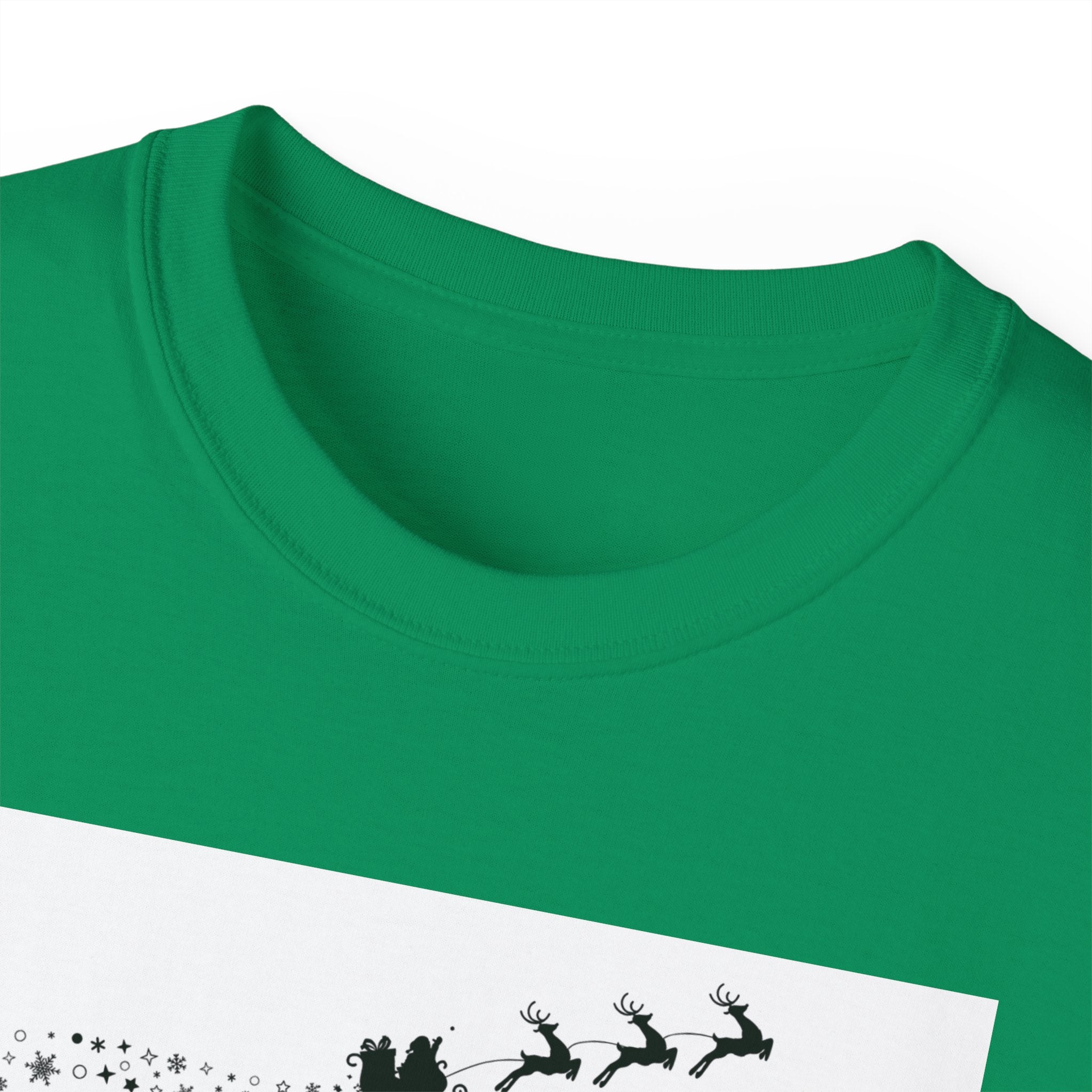 Dear Santa, I didn't fall asleep...,Unisex Ultra Cotton Tee, Christmas Gift, Holiday Apparel, Fun Tee for Adults, Santa Claus Shirt, Christmas Party Outfit