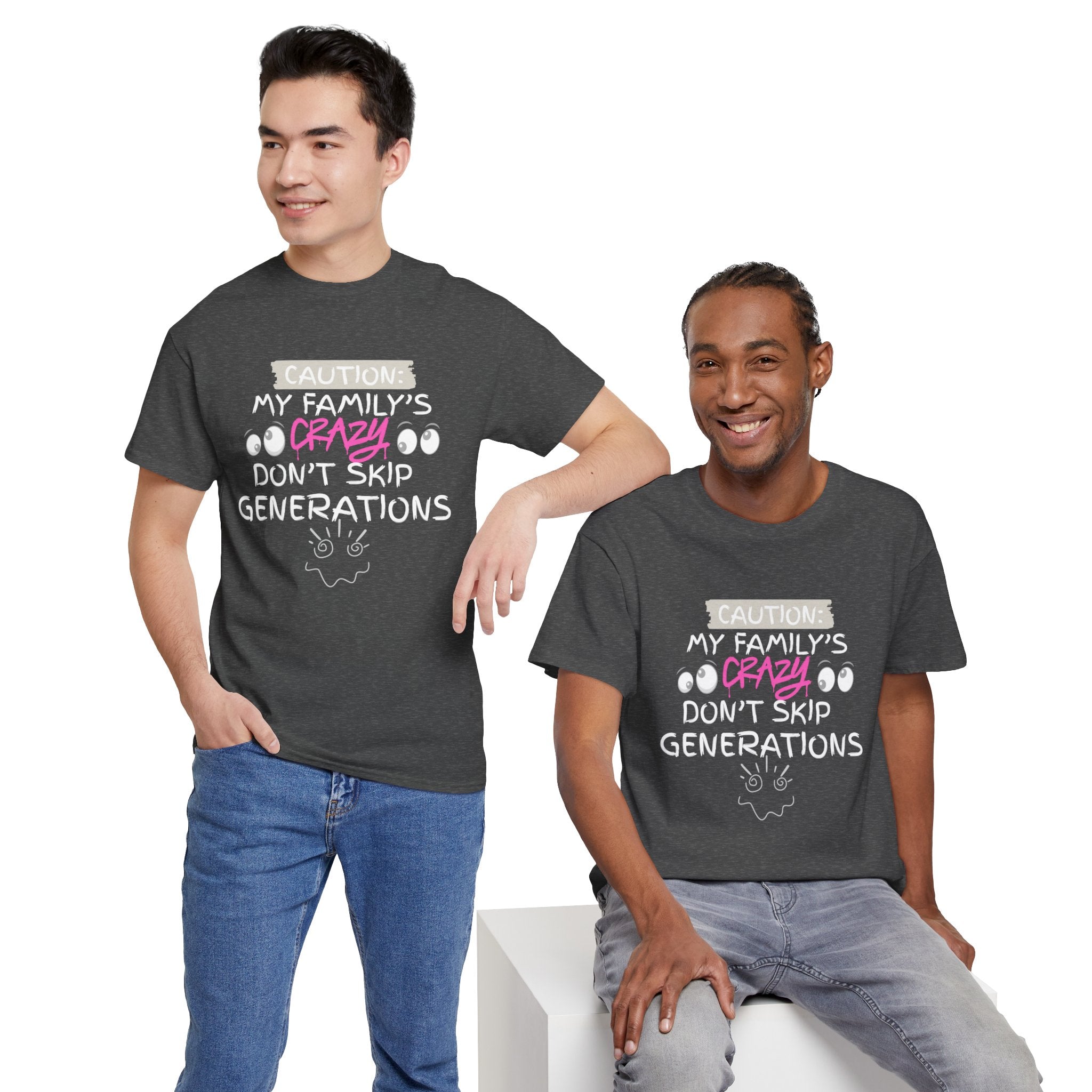 Crazy Doesn't Skip T-Shirt