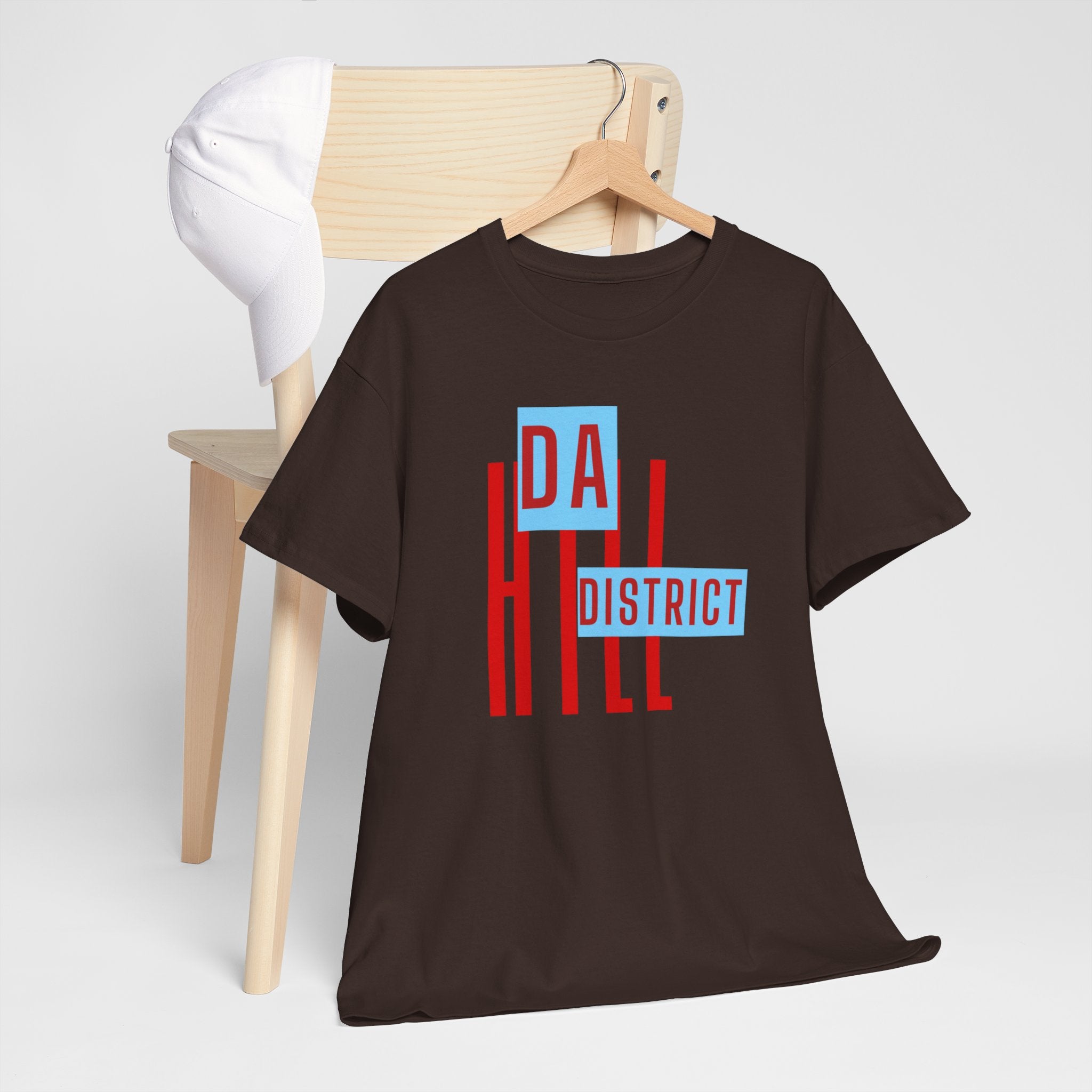 Hill District Retro Logo T‑Shirt — "Da Hill District" Pittsburgh Pride Tee