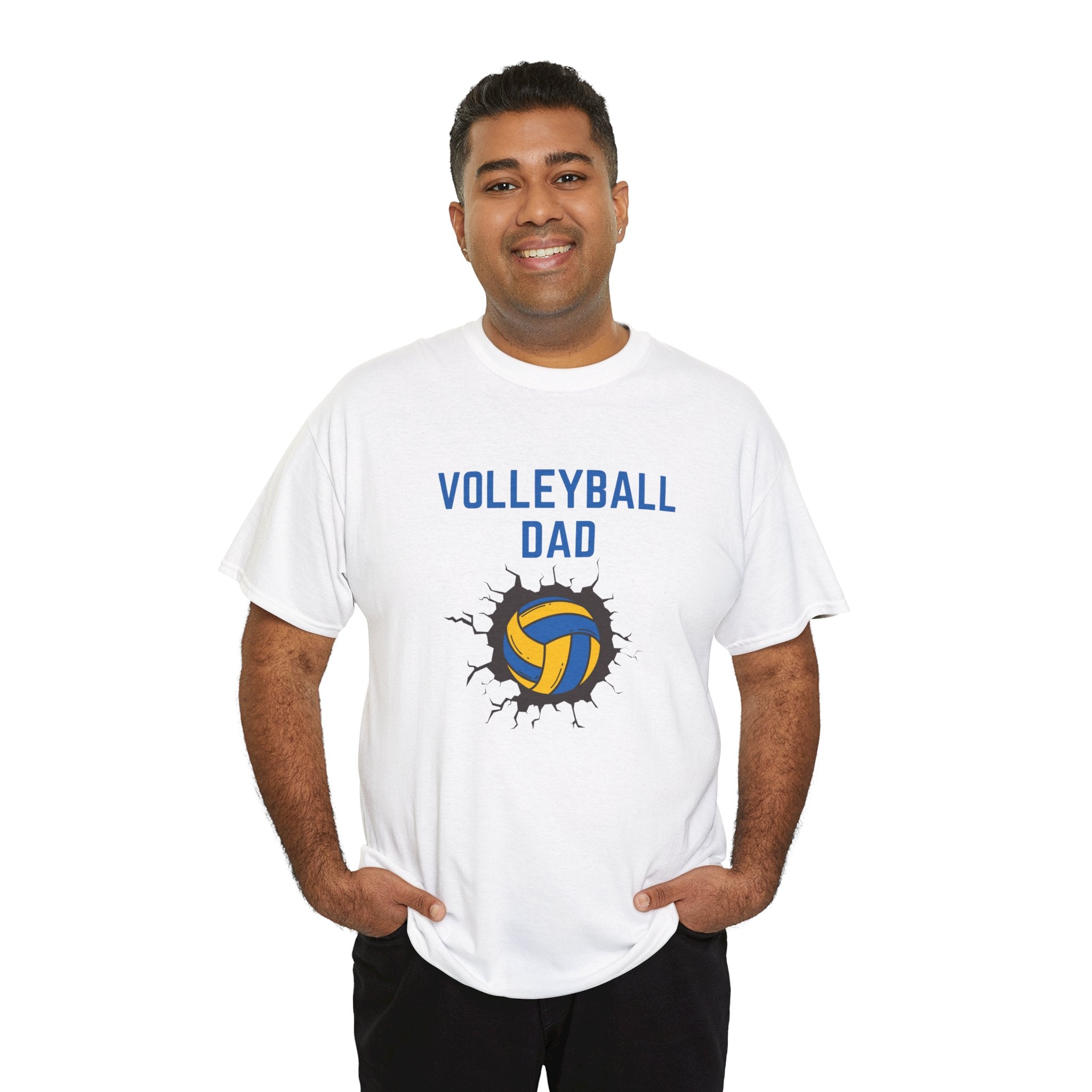 Volleyball Dad T-Shirt — Dad Gift, Volleyball Player Support Tee