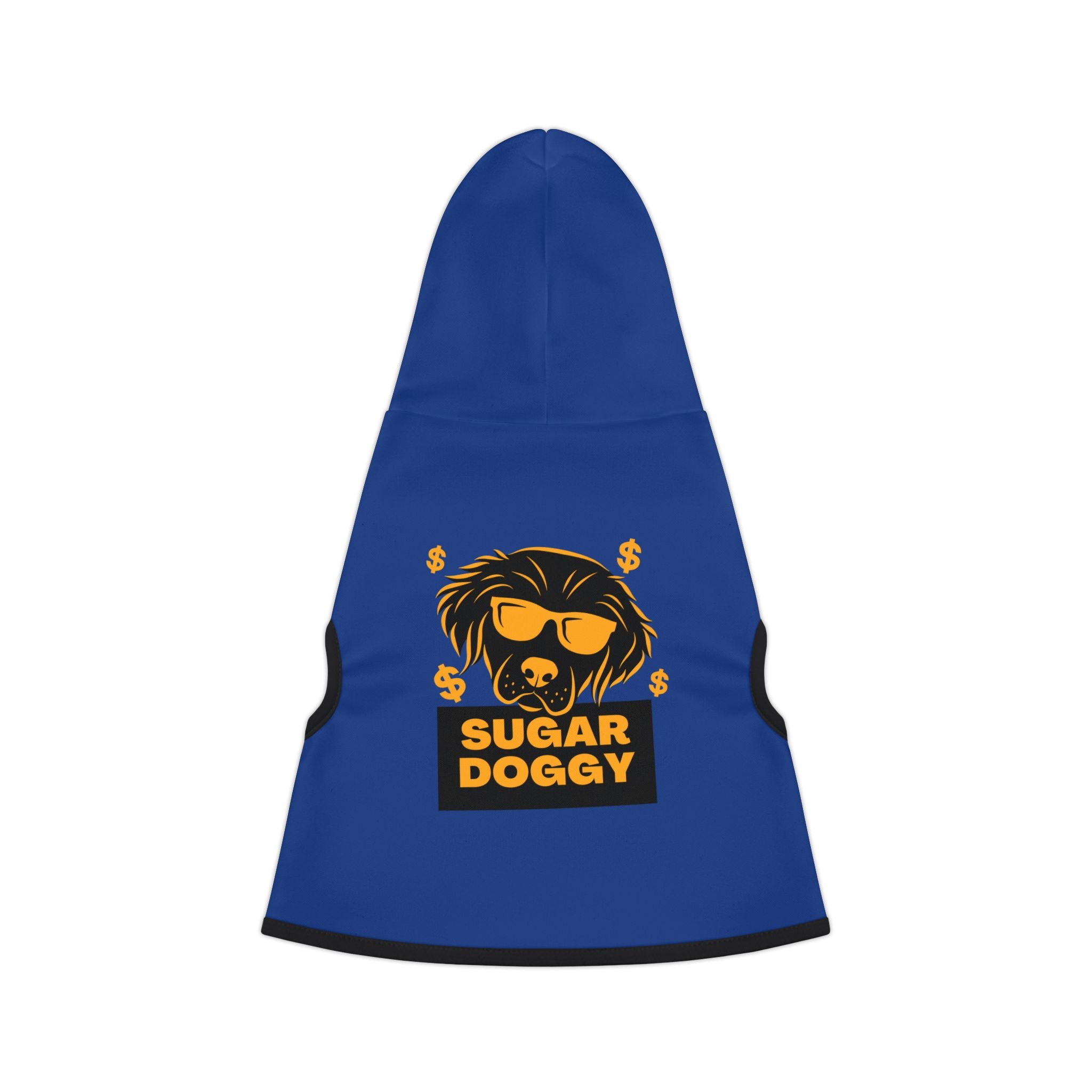 Sugar Doggy Pet Hoodie — Cool Dog Hoodie with Sunglasses Graphic