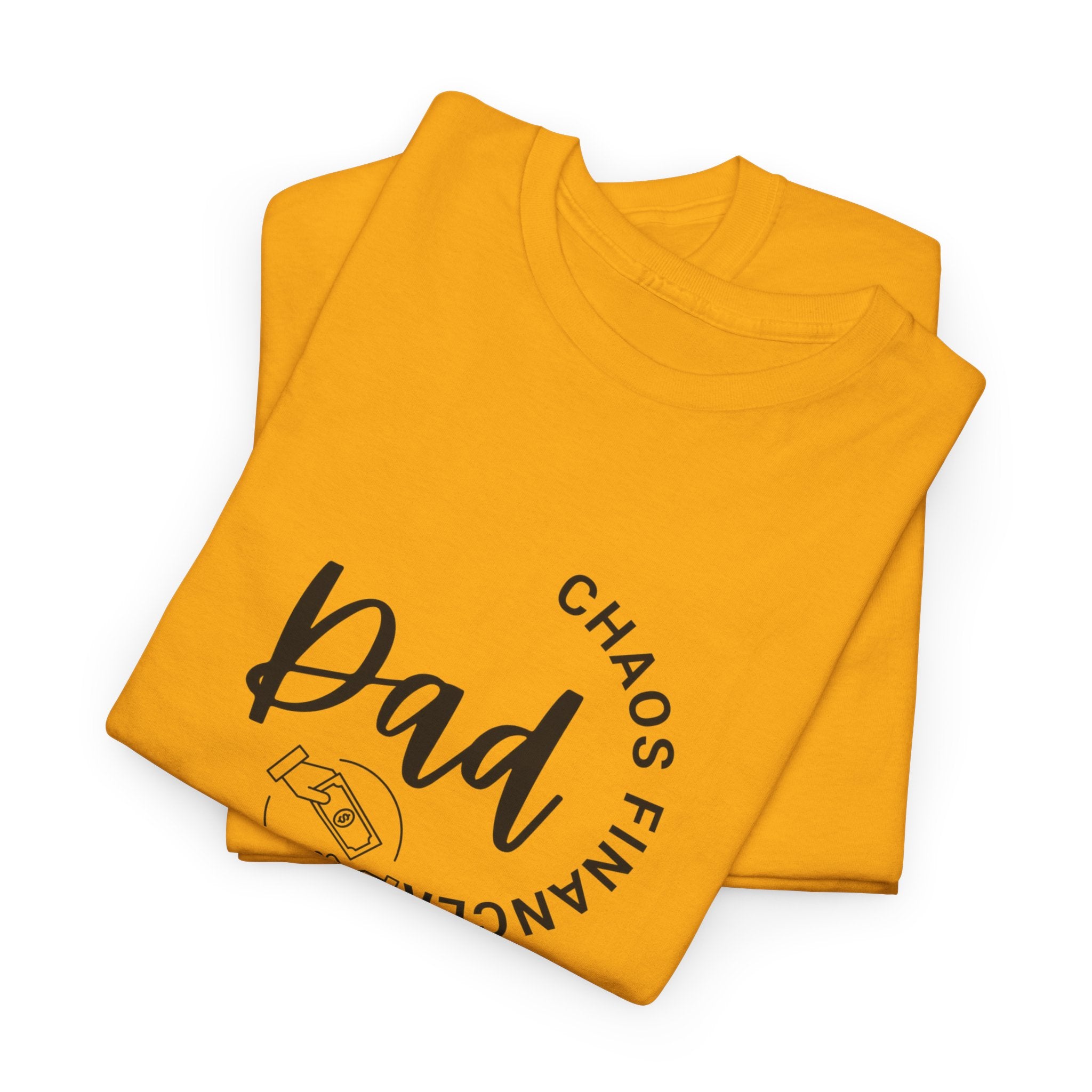 Dad Chaos Manager T‑Shirt — "Dad: Chaos Financer" Minimalist Gift Tee