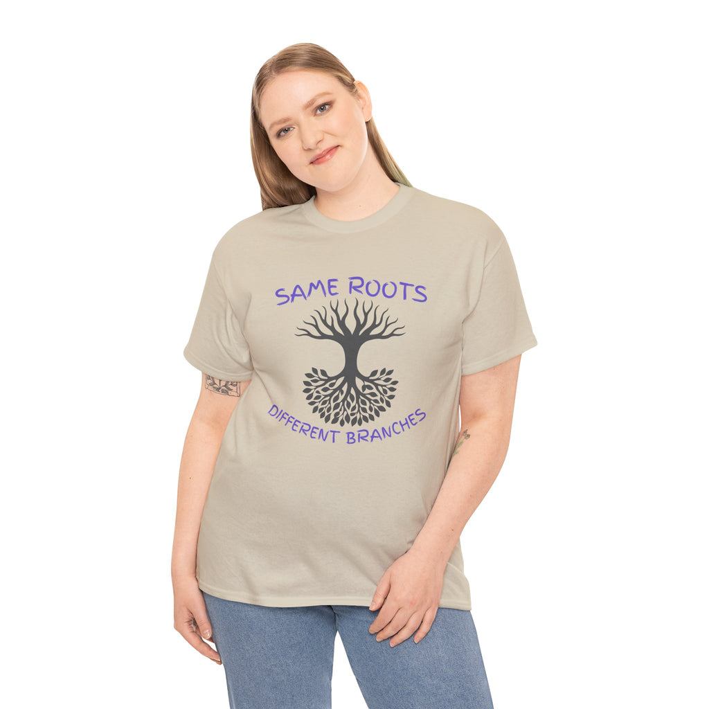 Different But Always Family T-Shirt — Matching Family Quote Tee