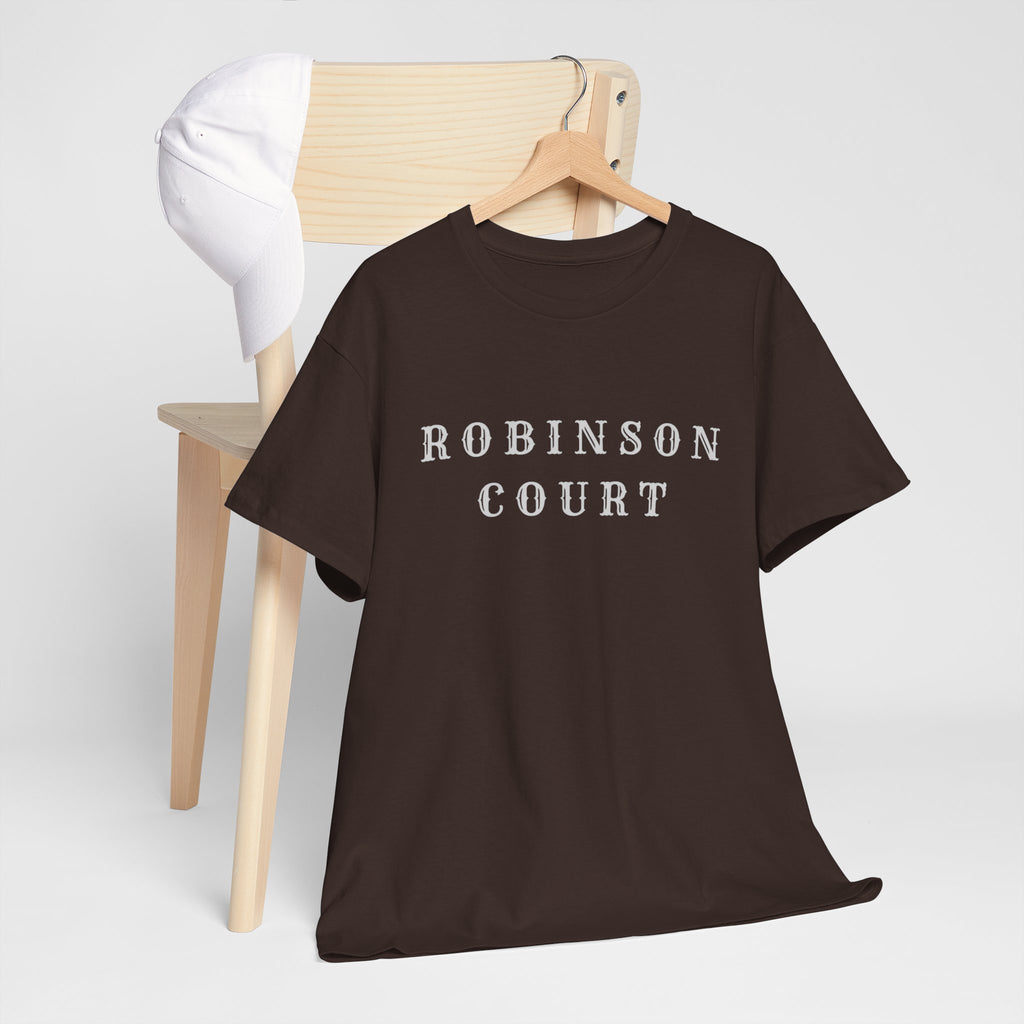 Robinson Court T-Shirt — Vintage College Style Tee