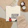 Spooky Happens Halloween T-Shirt — Creepy Jack-O'-Lantern Face Tee