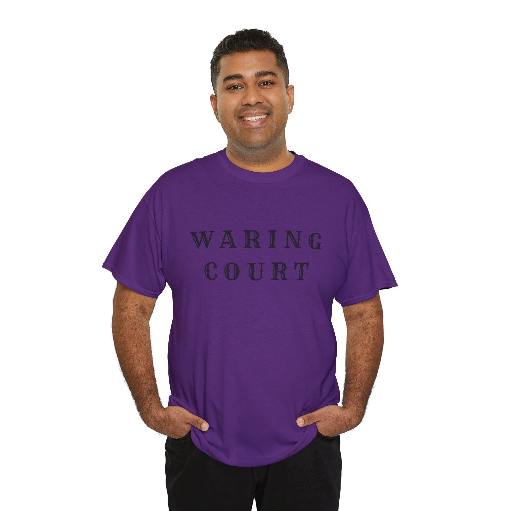Waring Court Vintage Lettering T‑Shirt