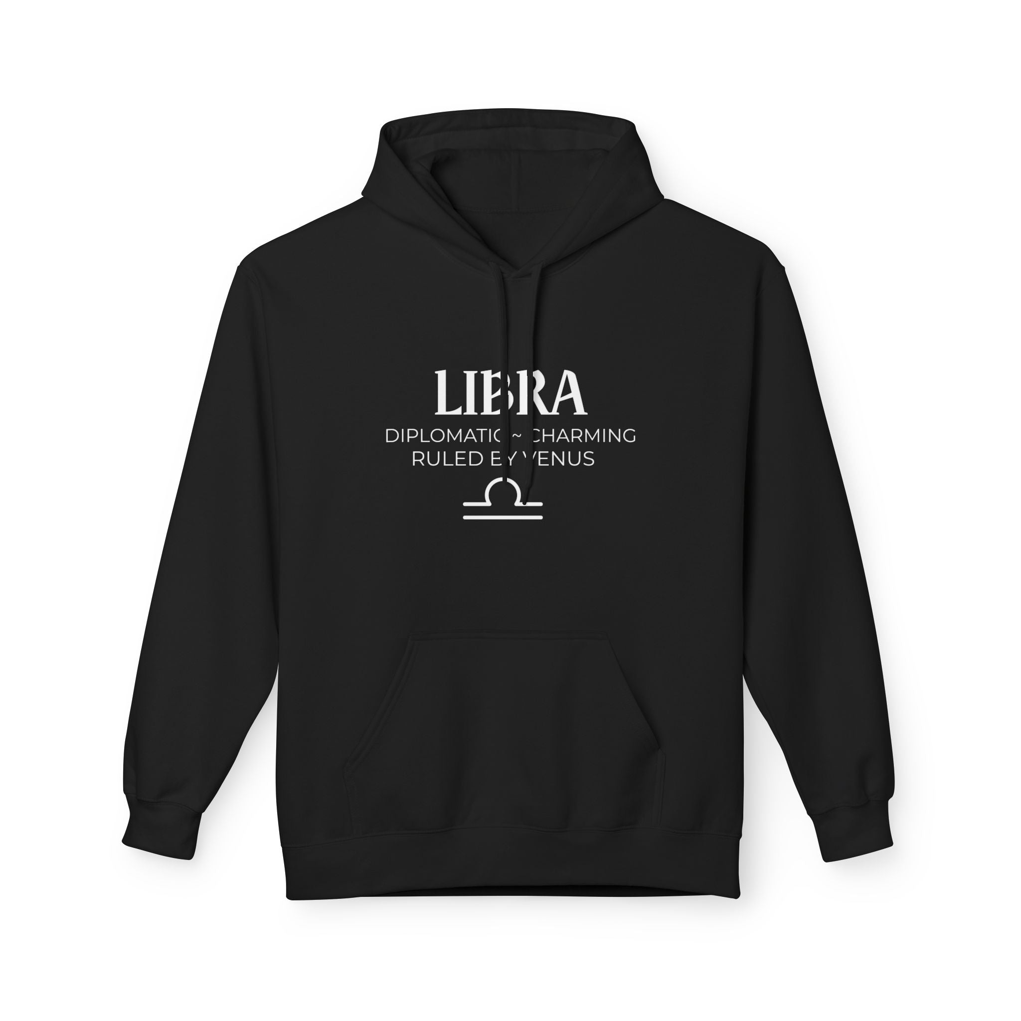 Libra Cozy Midweight Fleece for Astrology Lovers