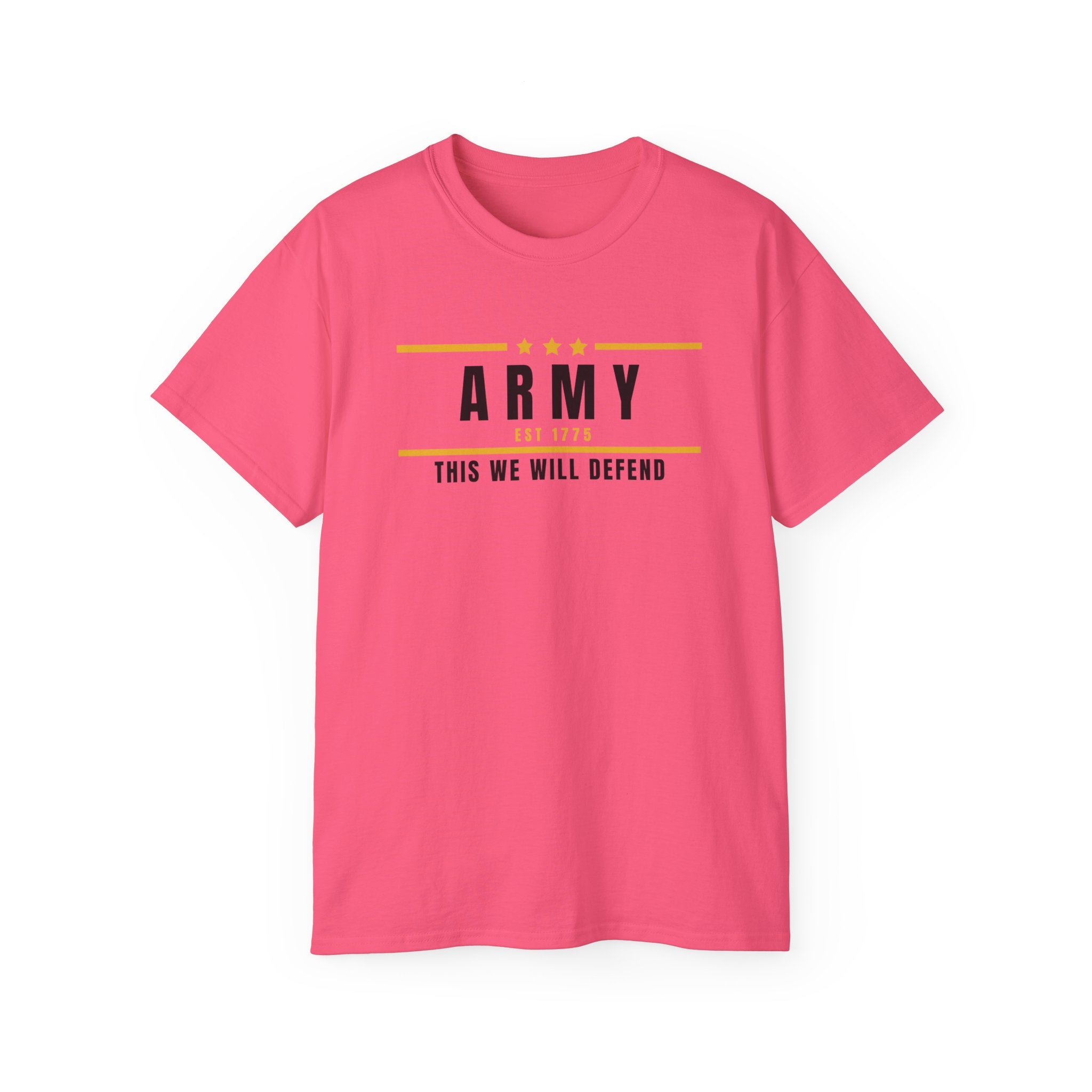 Army This We Will Defend Tee — Patriotic Military Cotton T-Shirt