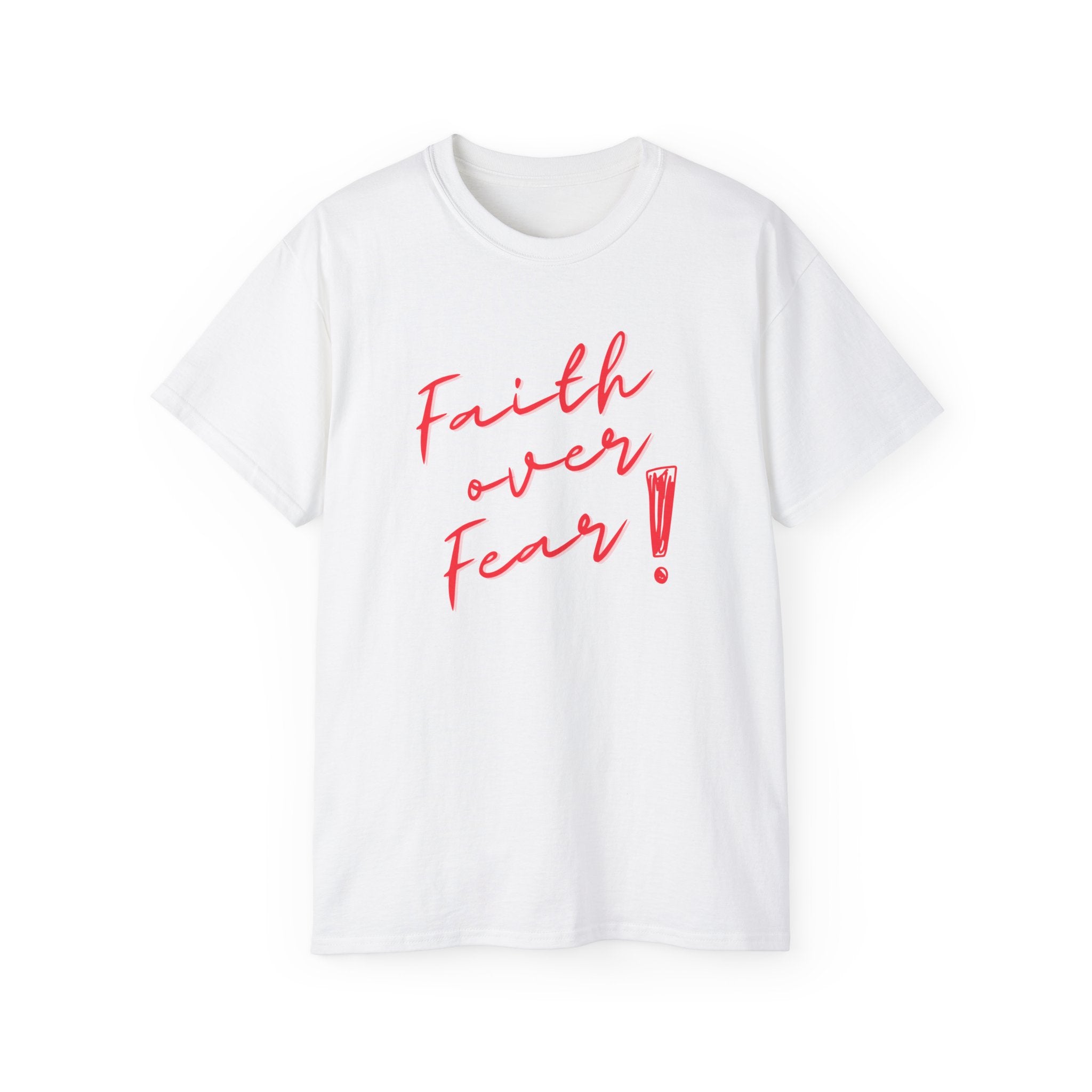 Faith Over Fear T‑Shirt — Inspirational Christian Tee