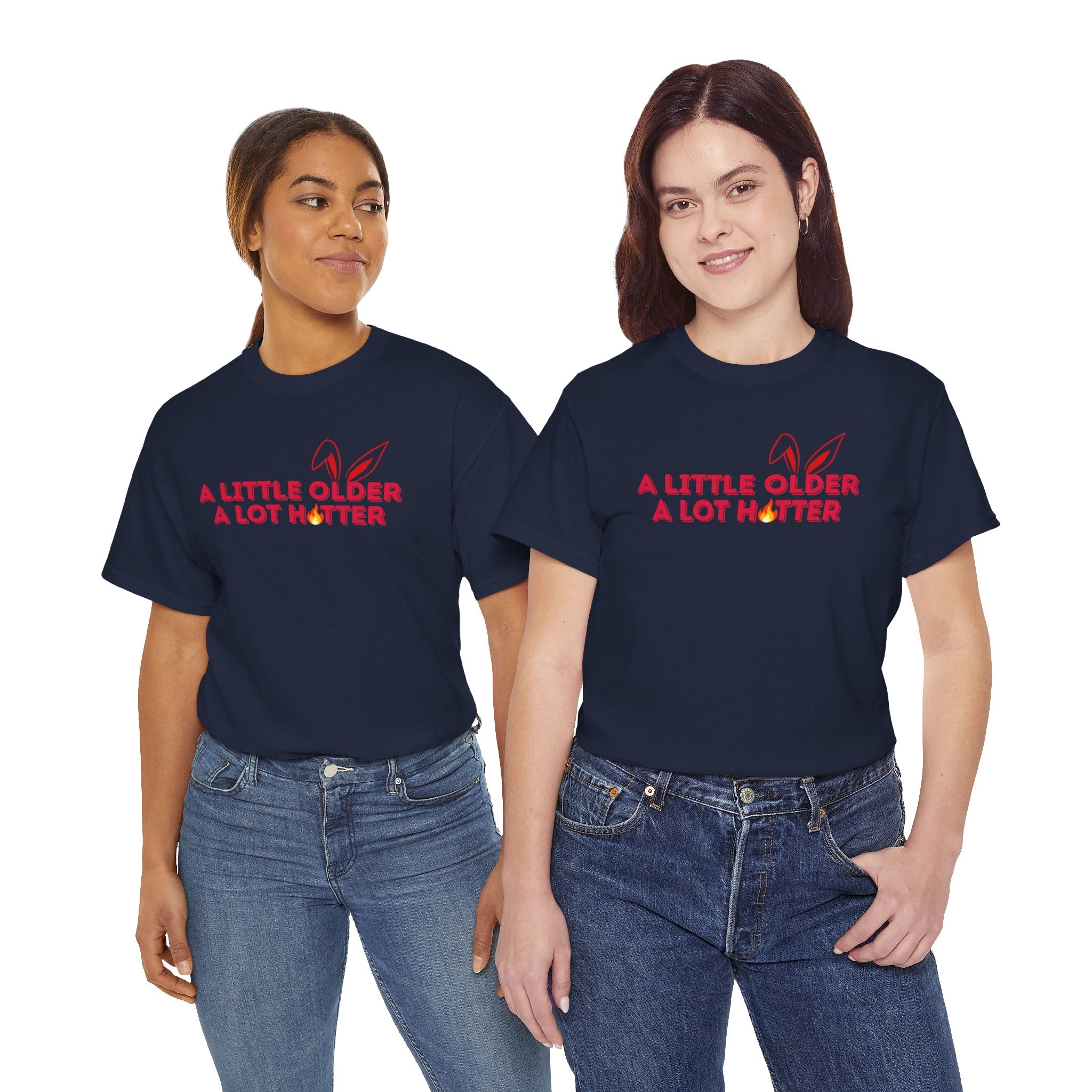 Getting Older & Still Hot T-Shirt — Funny Aging Tee