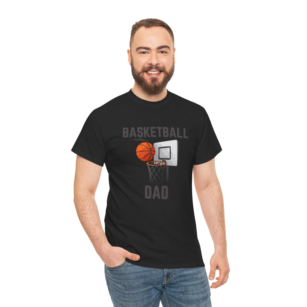 Basketball Dad T-Shirt — Dad Gift, Basketball Coach & Game Day Tee