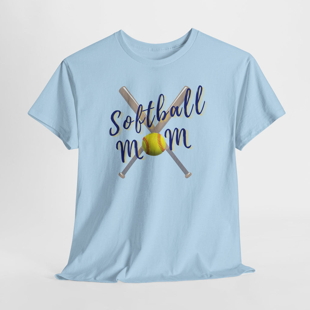 Softball Mom T-Shirt — Bat & Ball Graphic Tee
