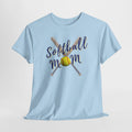 Softball Mom T-Shirt — Bat & Ball Graphic Tee