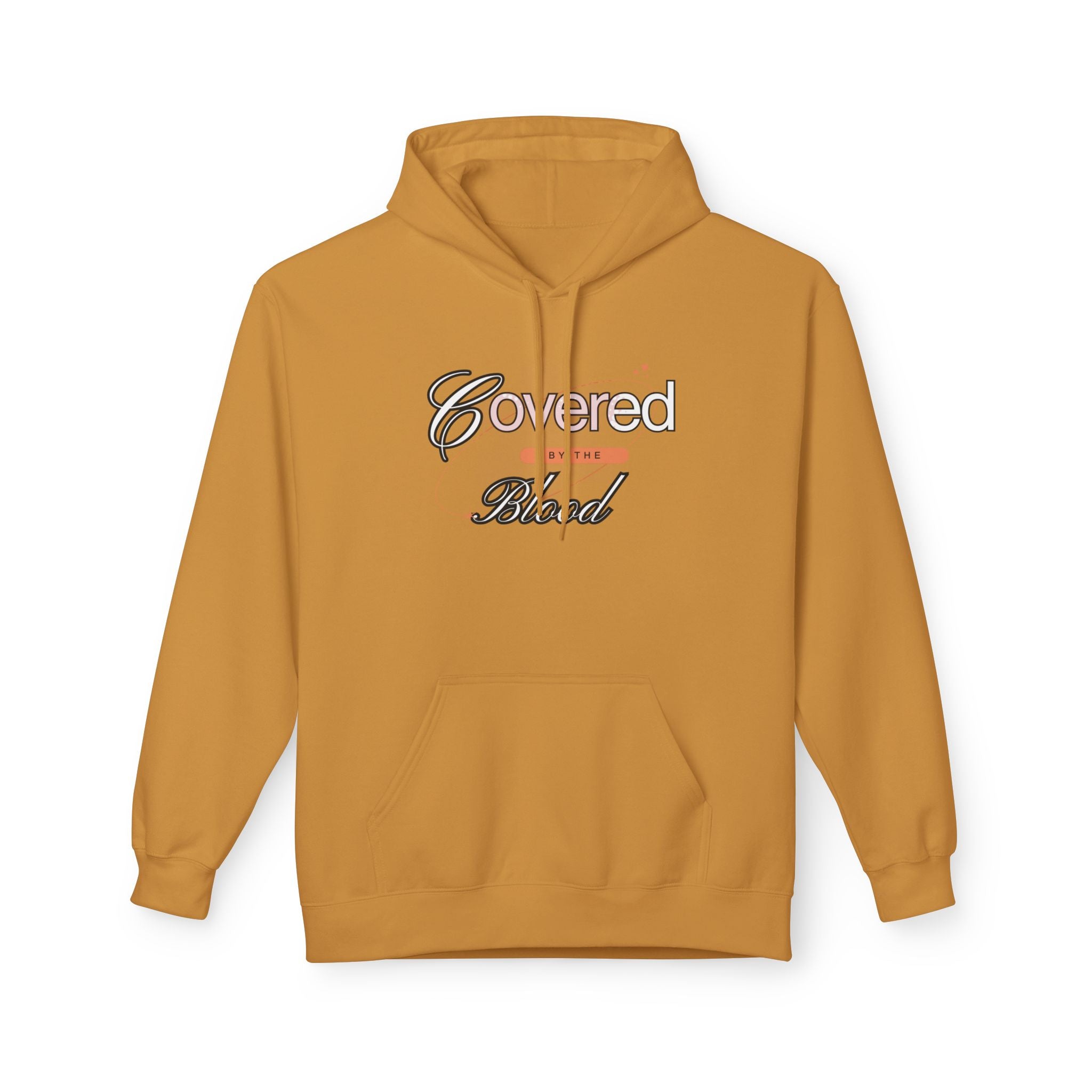Covered by the Blood Hoodie — Christian Faith Graphic Hoodie