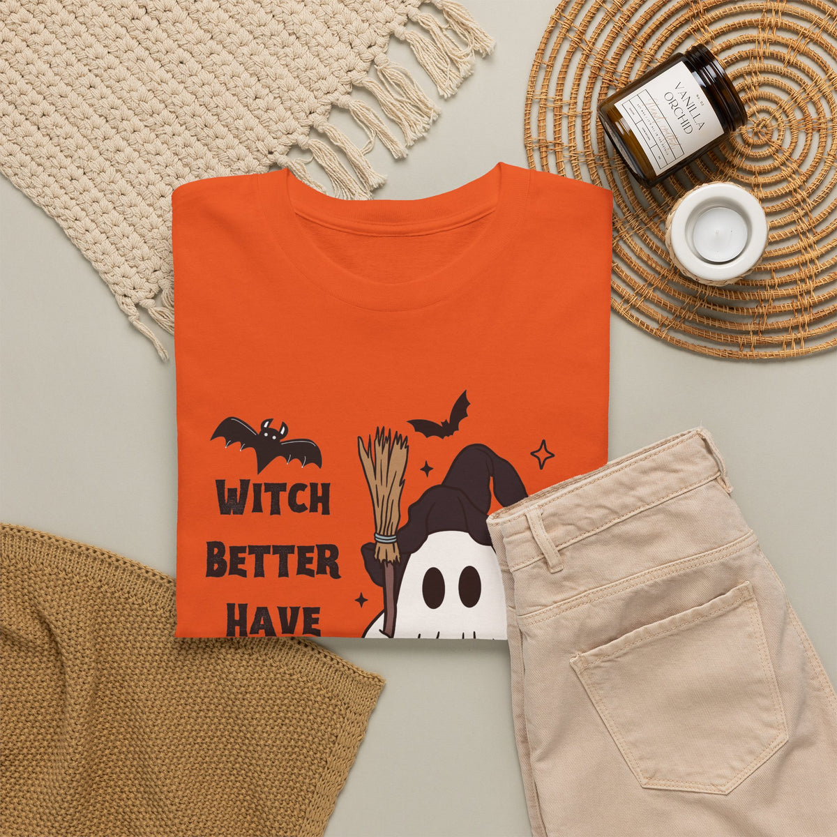 Witch Better Have My Candy Unisex Heavy Cotton Tee