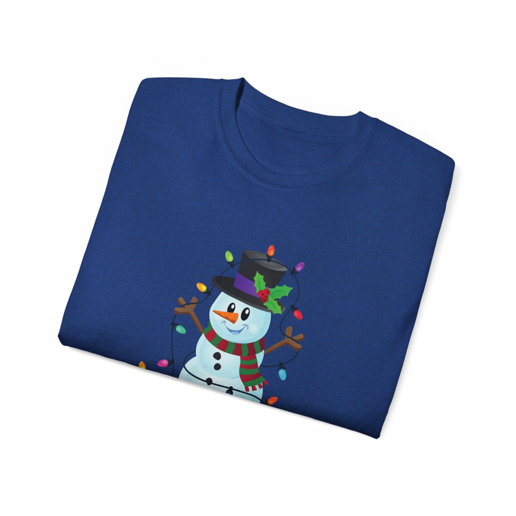Happy Holidays Snowman Tee