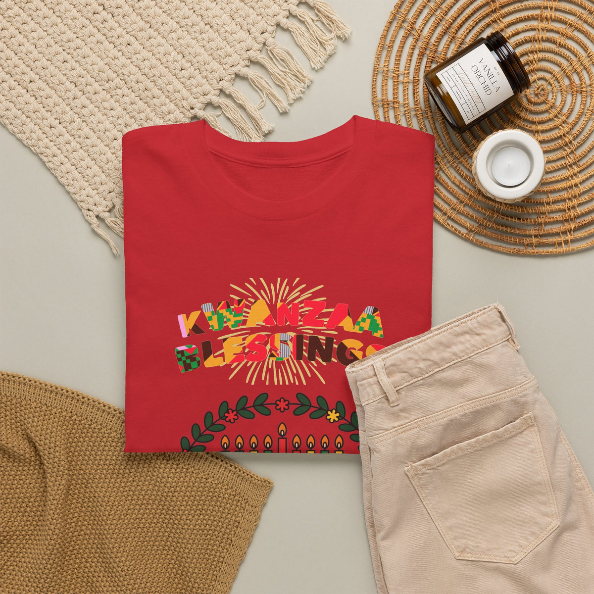 Kwanzaa Blessings Celebration T-Shirt