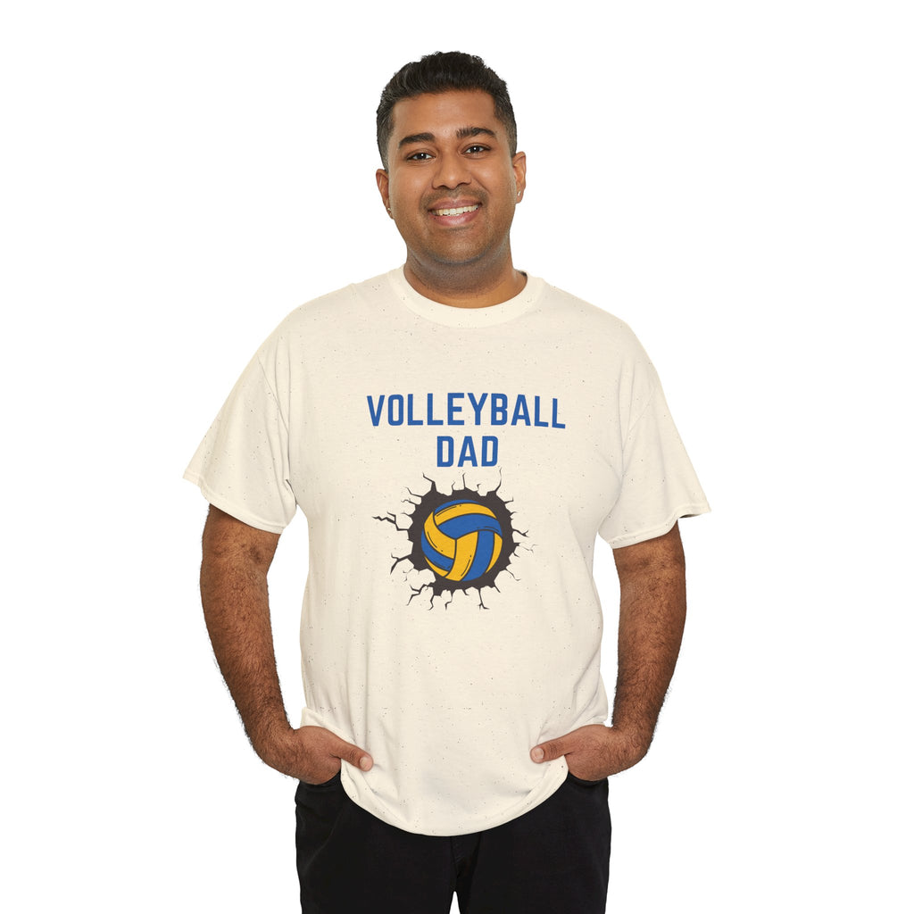 Volleyball Dad T-Shirt — Dad Gift, Volleyball Player Support Tee