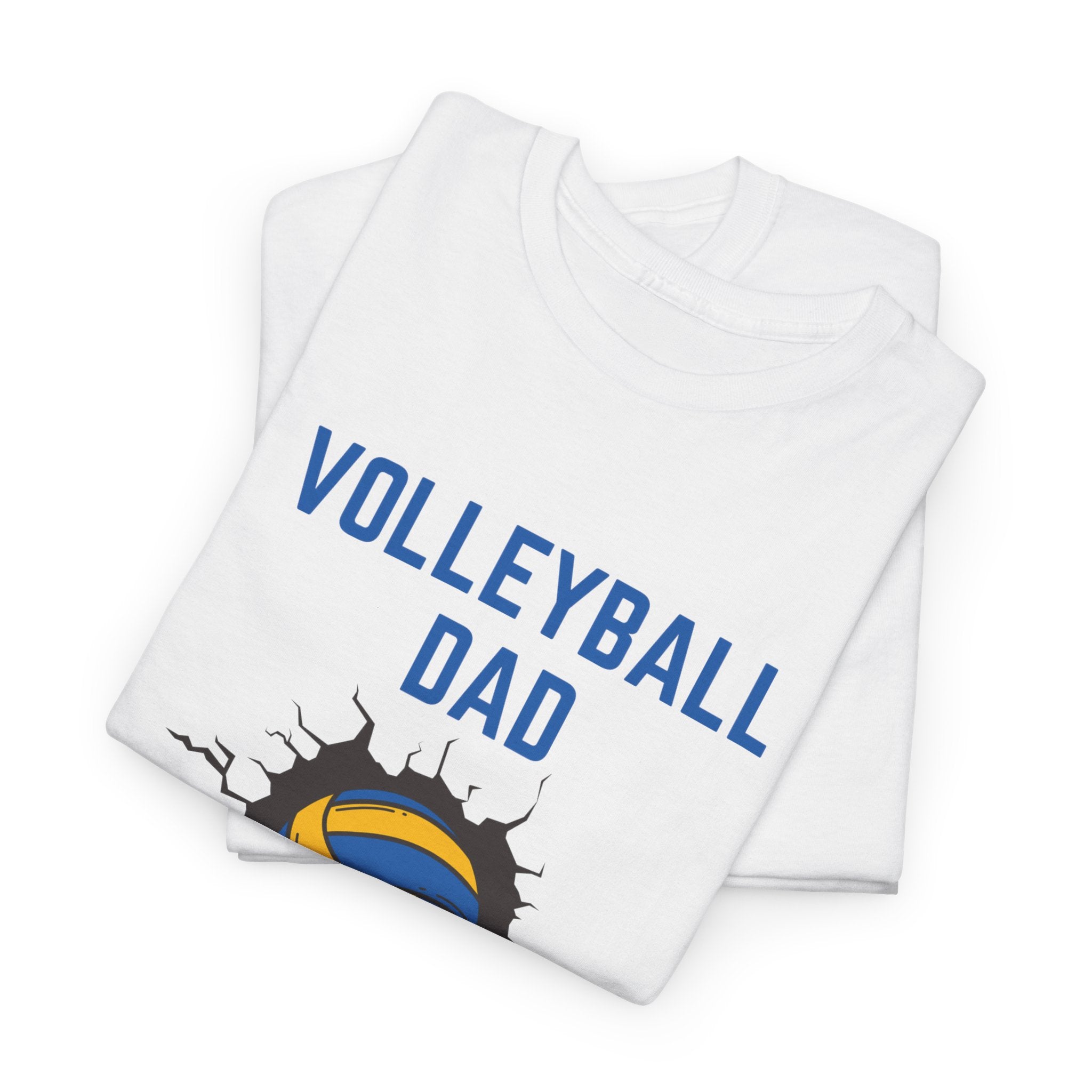 Volleyball Dad T-Shirt — Dad Gift, Volleyball Player Support Tee