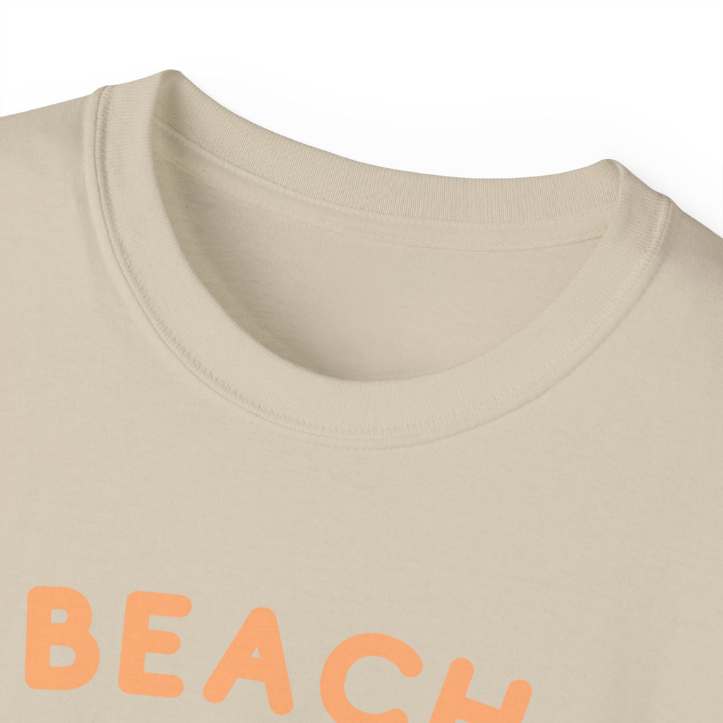 Beach Please It's a Girl's Trip Tee — Tropical Palm Sunset Vacation Shirt