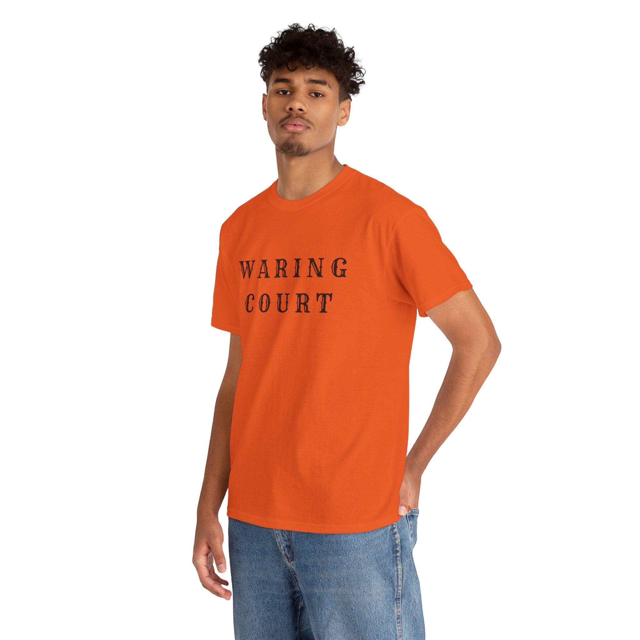 Waring Court Vintage Lettering T‑Shirt