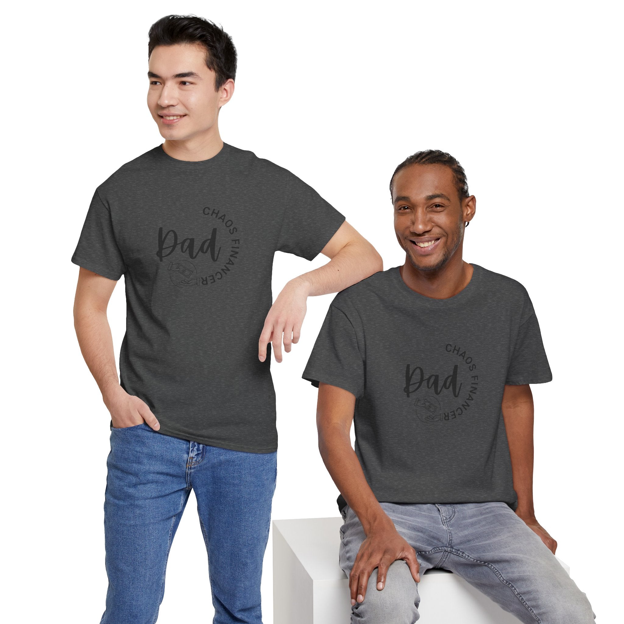 Dad Chaos Manager T‑Shirt — "Dad: Chaos Financer" Minimalist Gift Tee