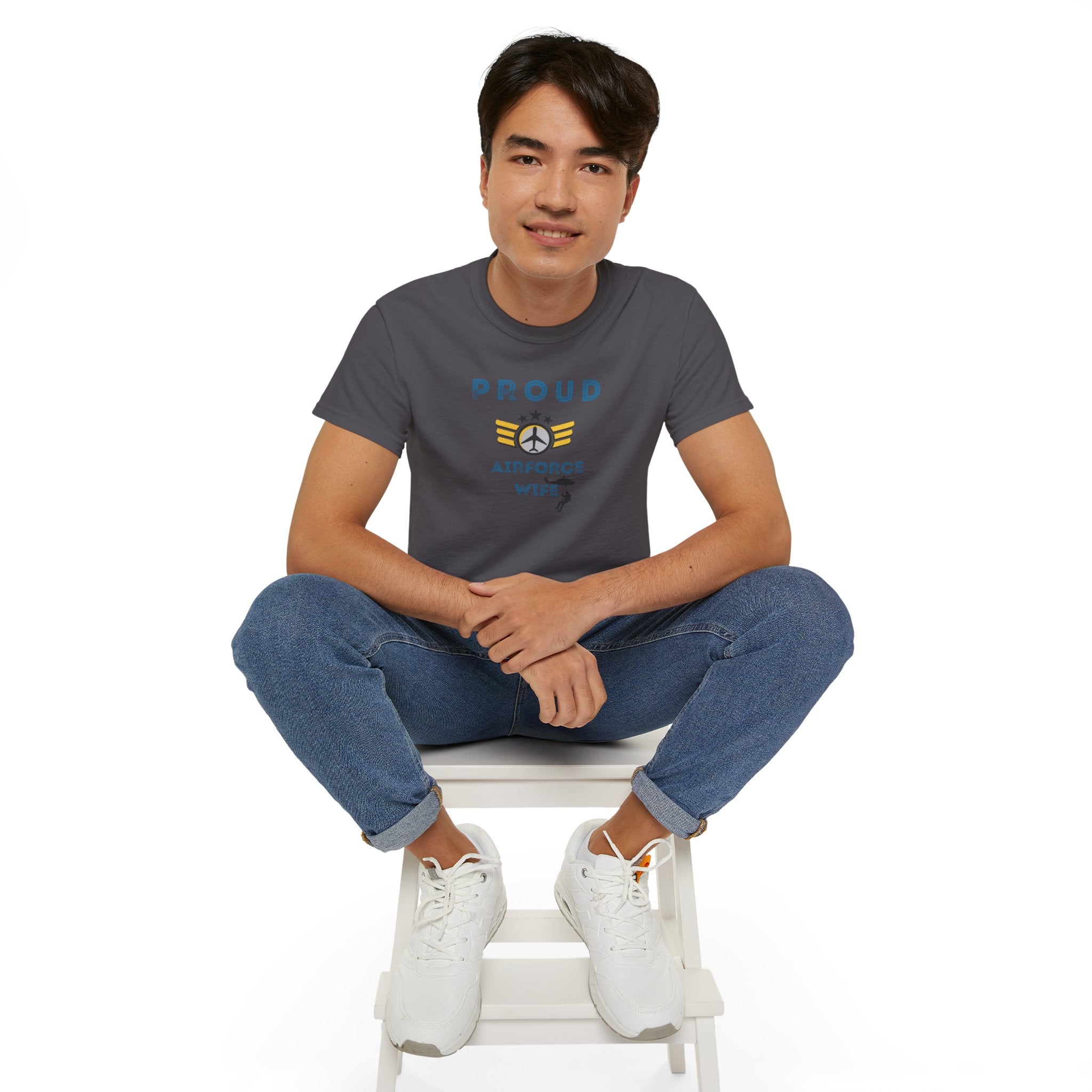 Proud Air Force Wife T-Shirt — Military Spouse Tee