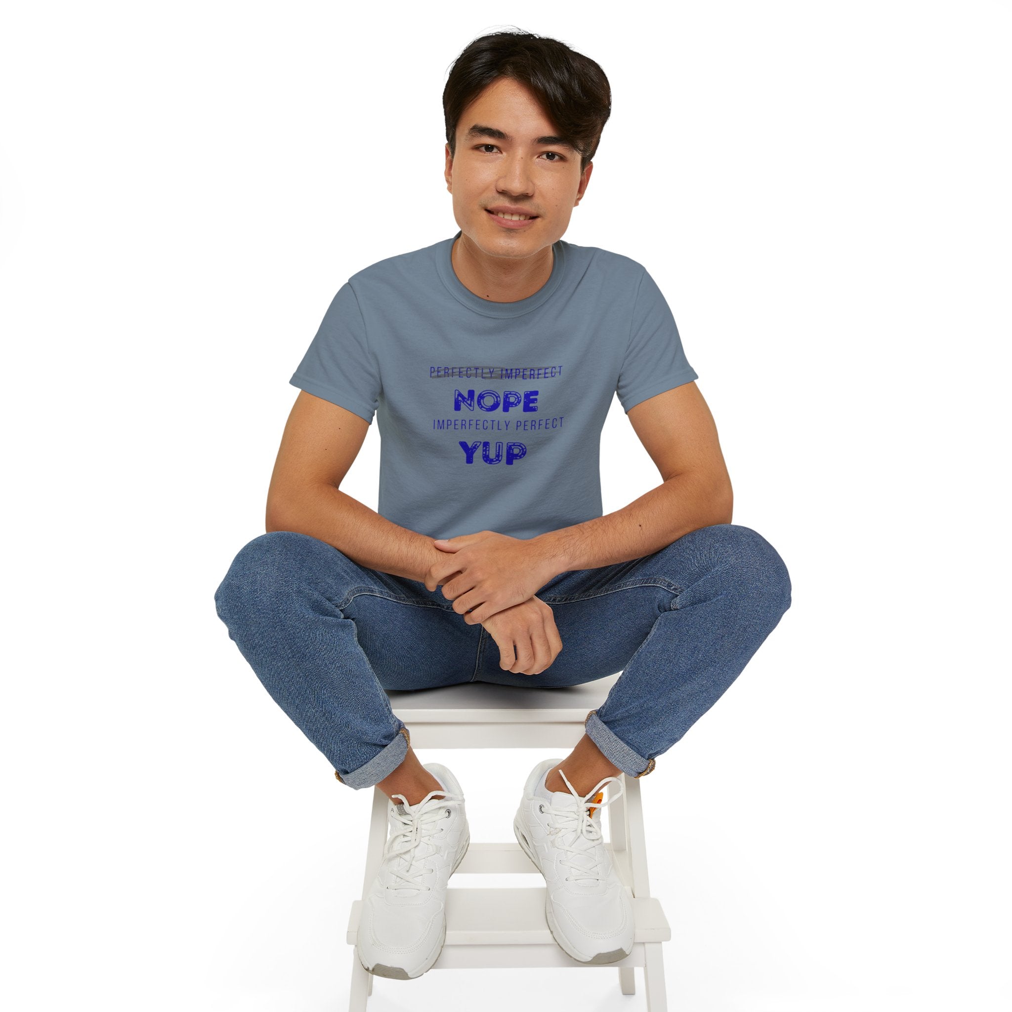 Nope Yup Tee — "Imperfectly Perfect" Graphic T-Shirt