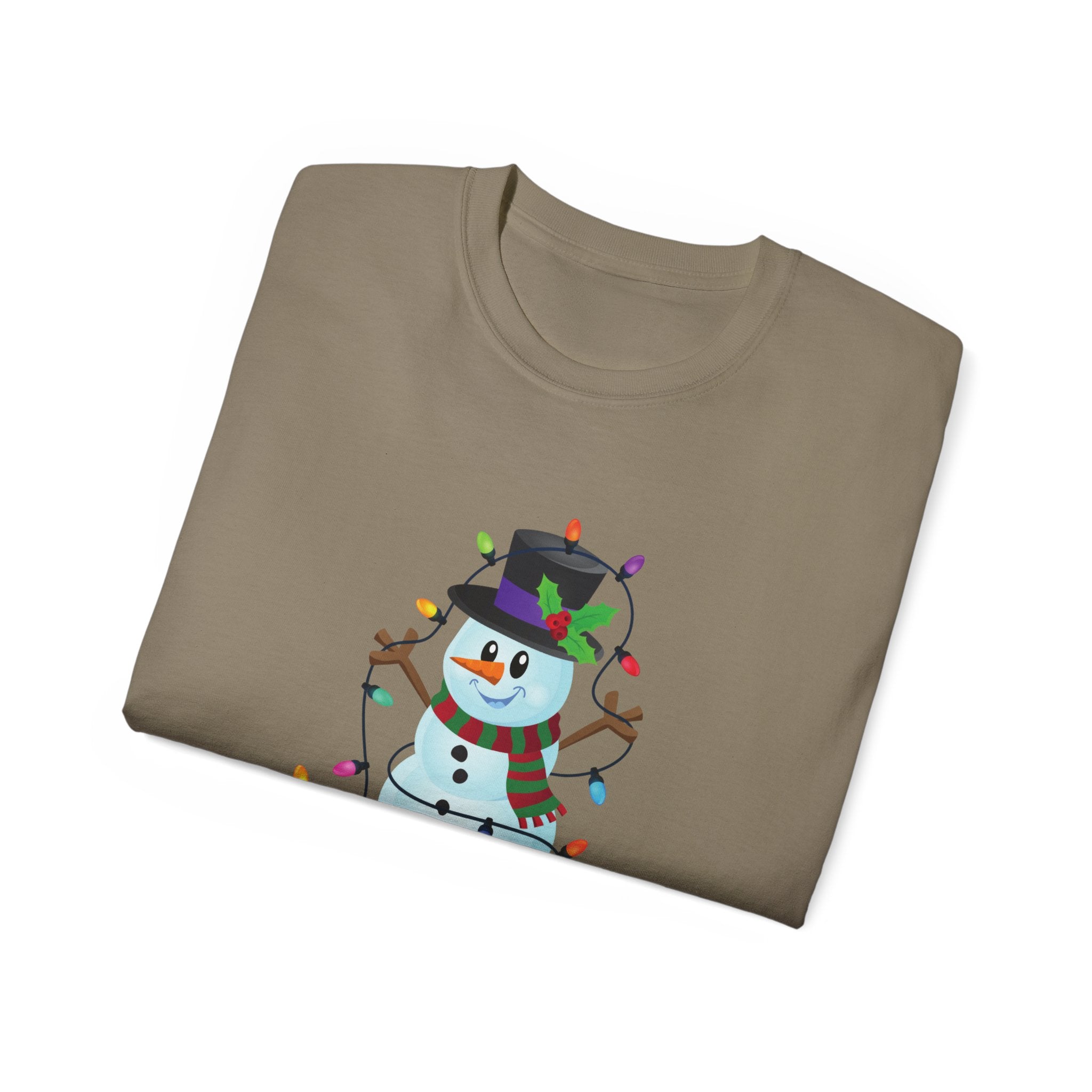Happy Holidays Snowman Tee