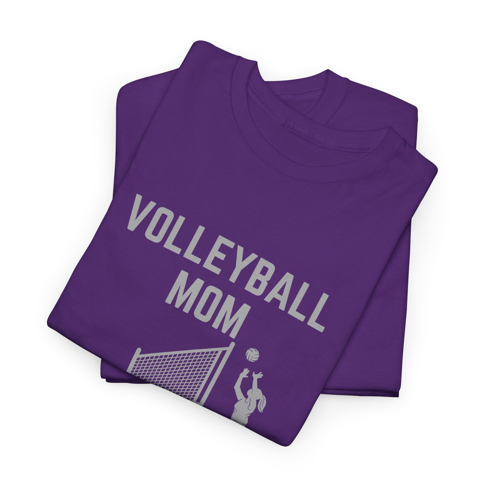 Volleyball Mom T-Shirt — Graphic Volleyball Mom Tee for Game Day