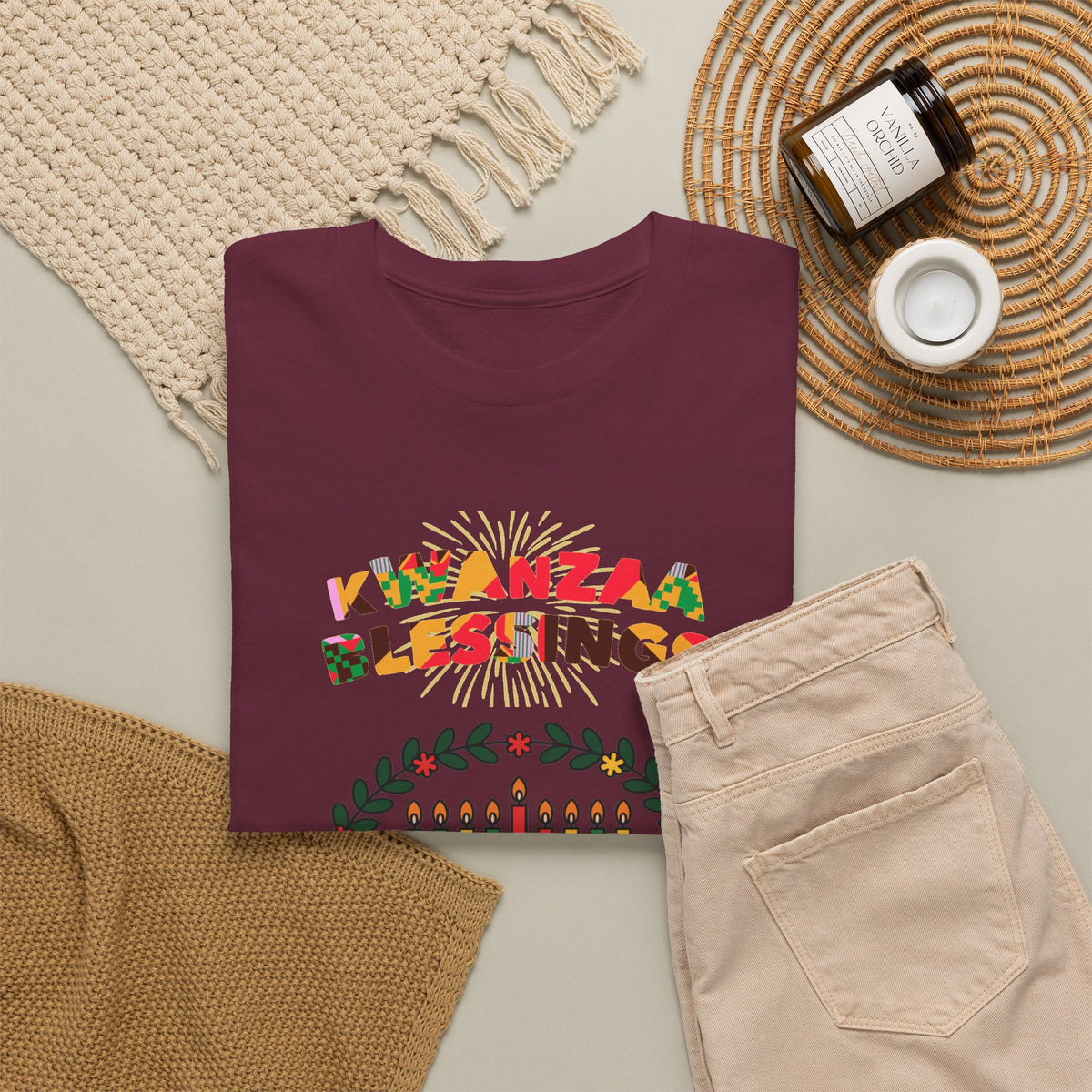 Kwanzaa Blessings Celebration T-Shirt