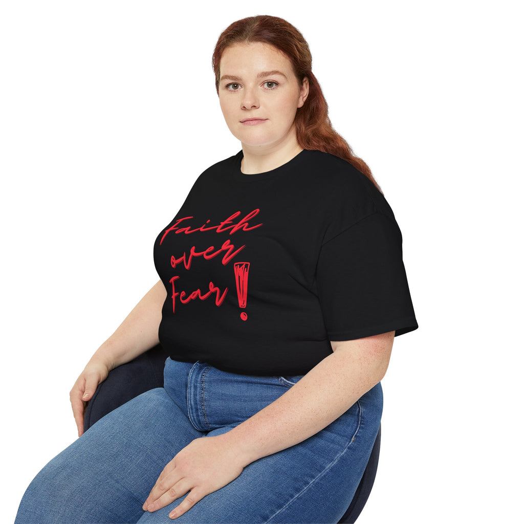 Faith Over Fear T‑Shirt — Inspirational Christian Tee