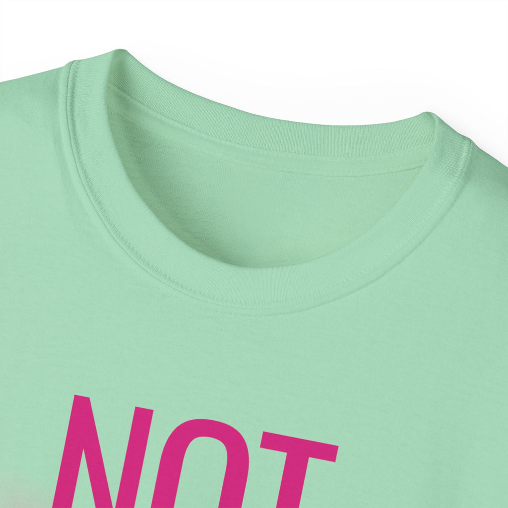 Not Today Cancer T-Shirt — Inspirational Cancer Awareness Tee with Pink Ribbon