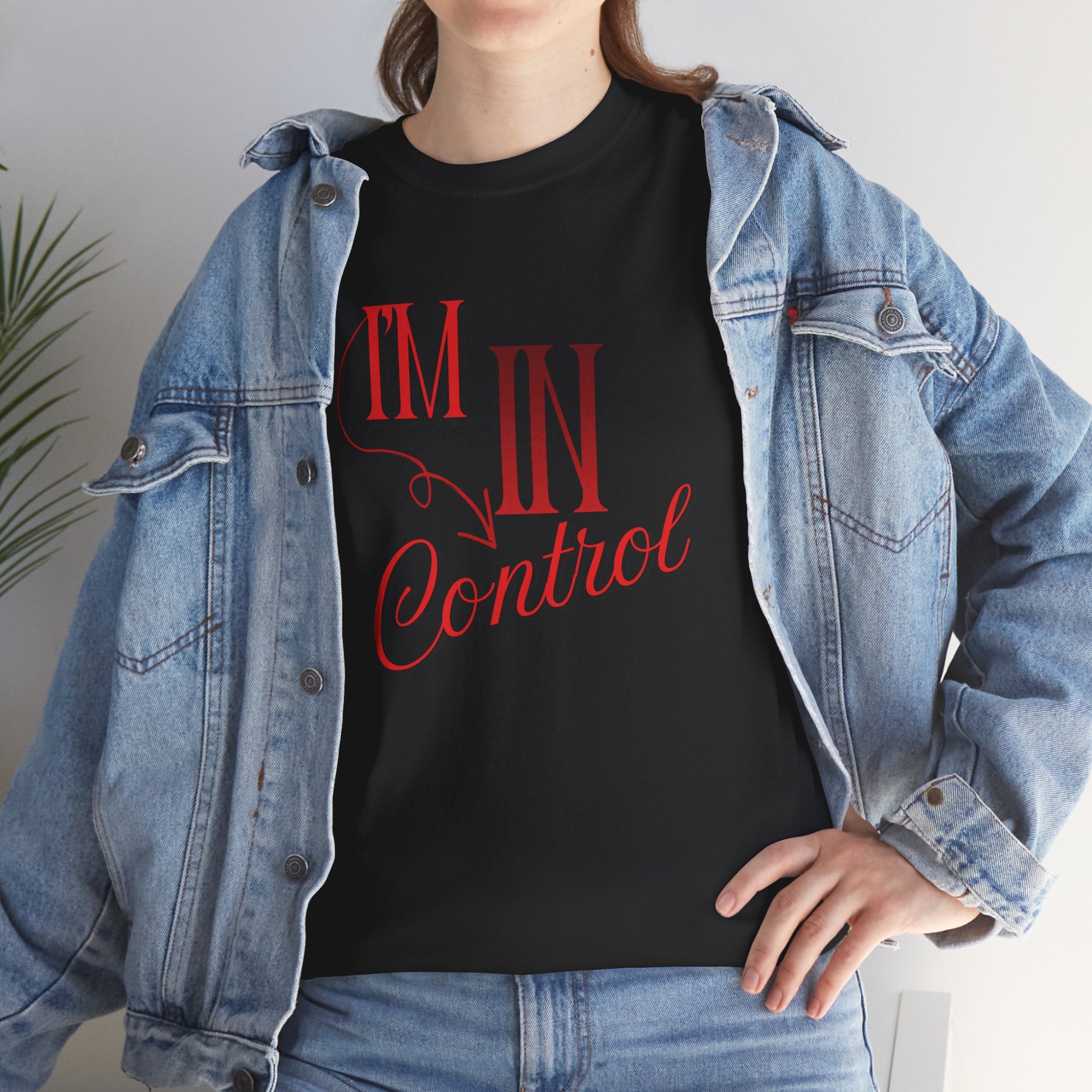 I'm in control Unisex Heavy Cotton Tee