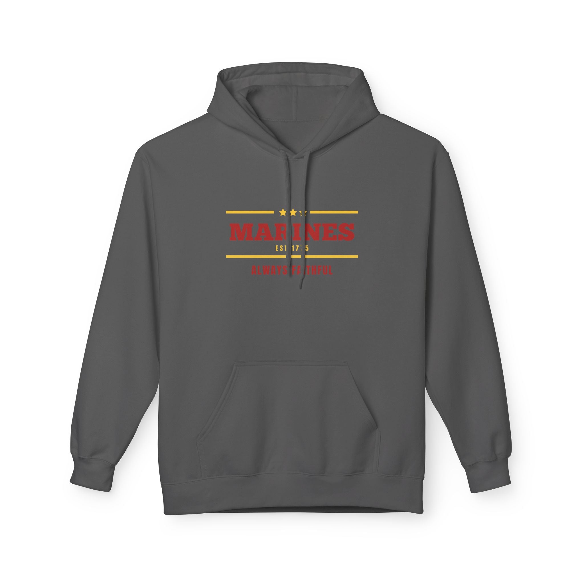Marines "Always Faithful" Hoodie – Military Veteran Tribute Pullover
