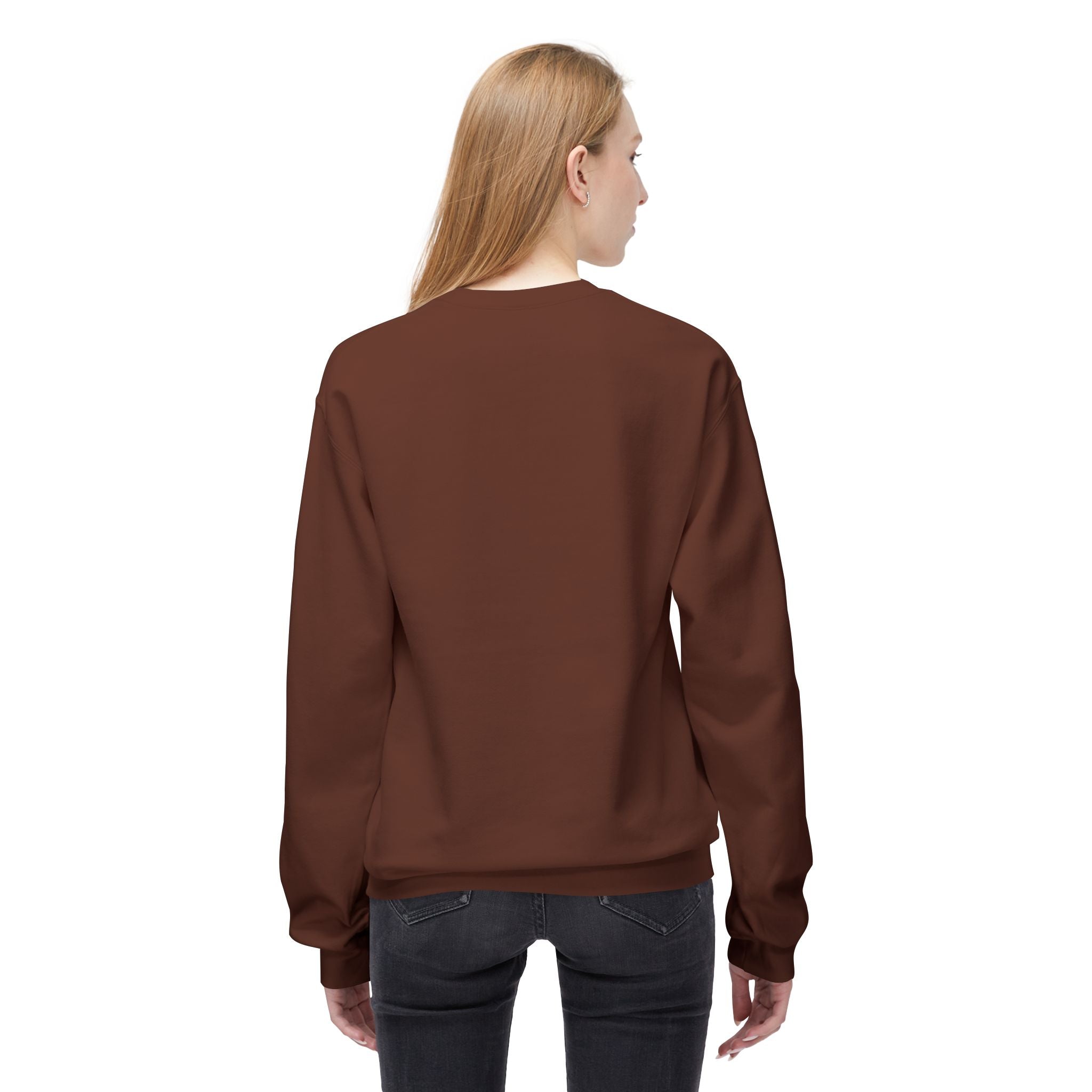 Crewneck Sweatshirt — “The Quieter You Become, The More You Hear” Minimal Quote