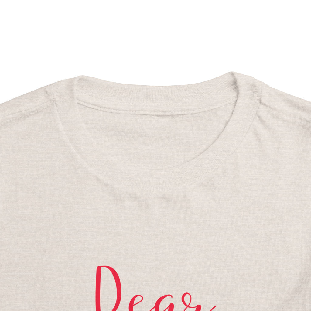 Dear Santa I've Been Good-ish Christmas Toddler Short Sleeve Tee