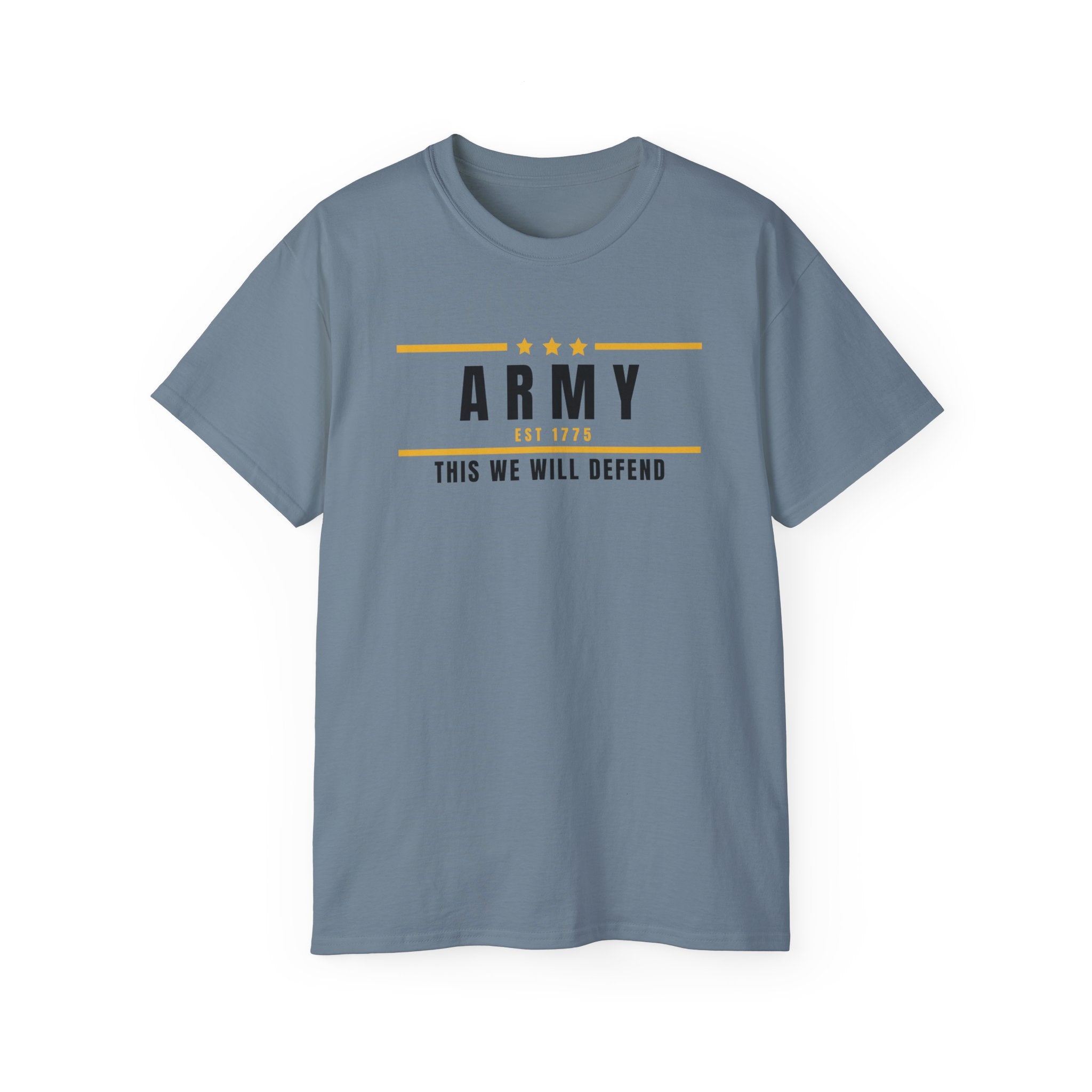 Army This We Will Defend Tee — Patriotic Military Cotton T-Shirt