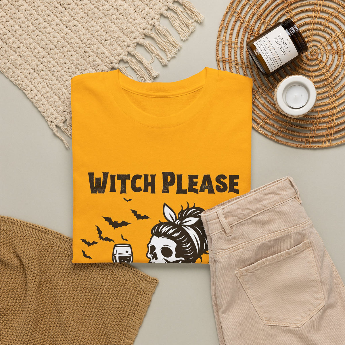Witch Please Unisex Heavy Cotton Tee