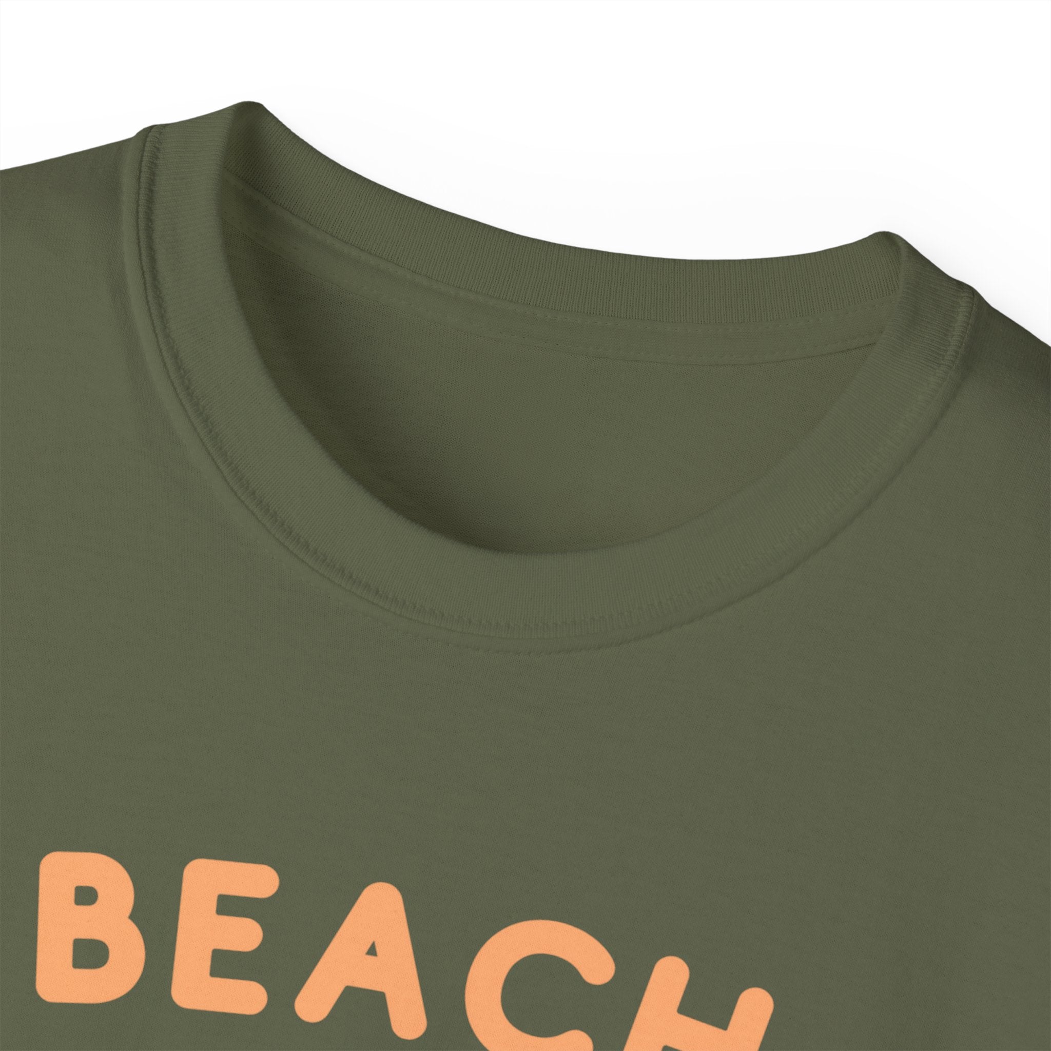 Beach Please It's a Girl's Trip Tee — Tropical Palm Sunset Vacation Shirt