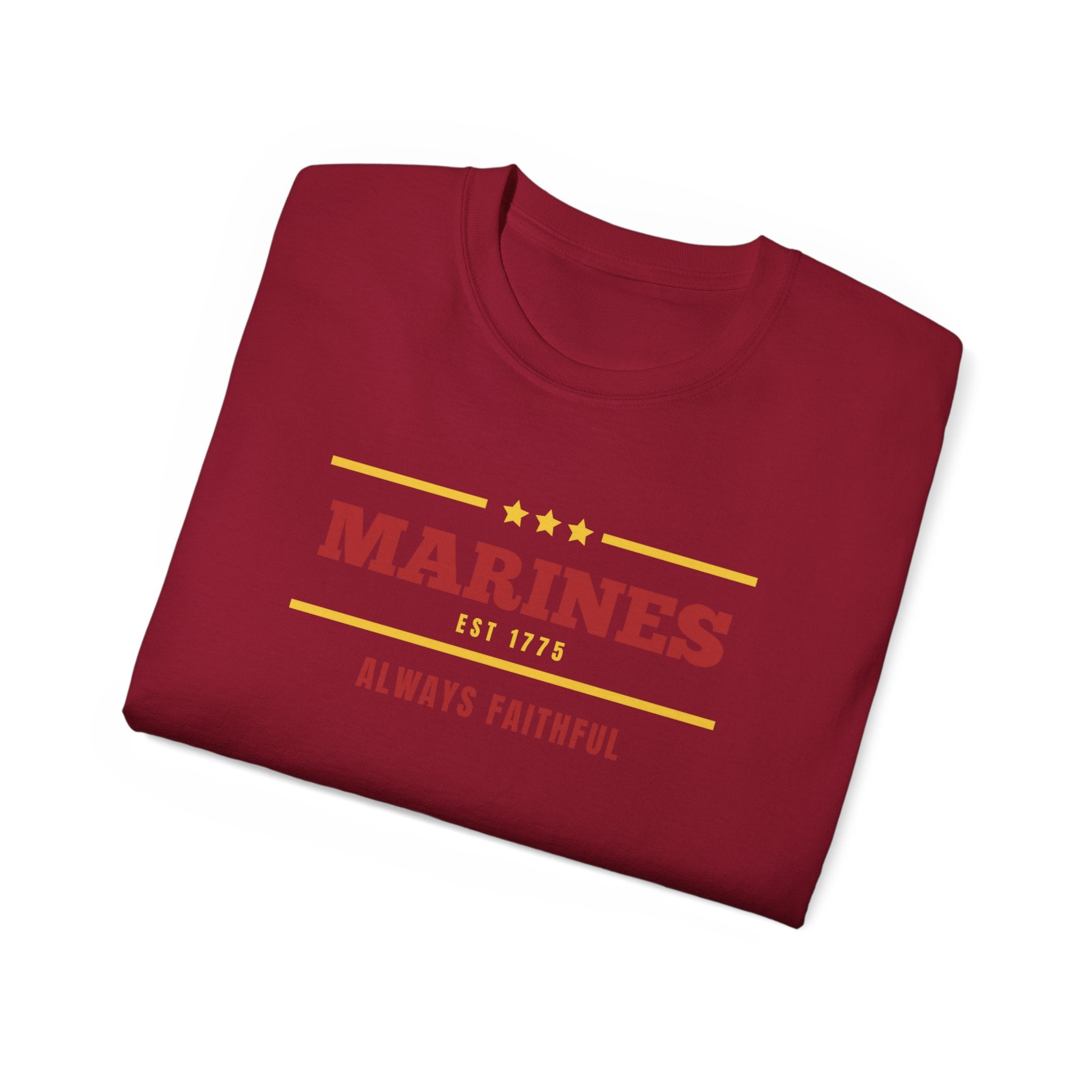 Marines "Always Faithful" Cotton Tee