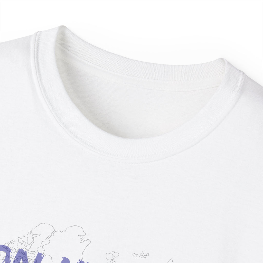 On My Way to Run the World Again T-Shirt — Motivational Graphic Tee
